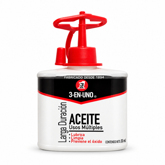 3 en 1 Aceite Lubricante 30ml