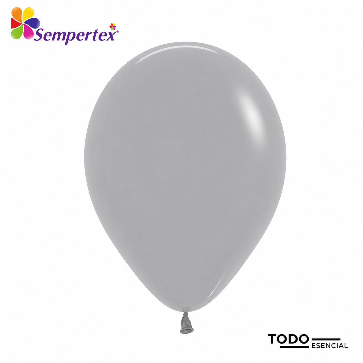 Globos Sempertex Bombas 50 Unidades Fashion Gris
