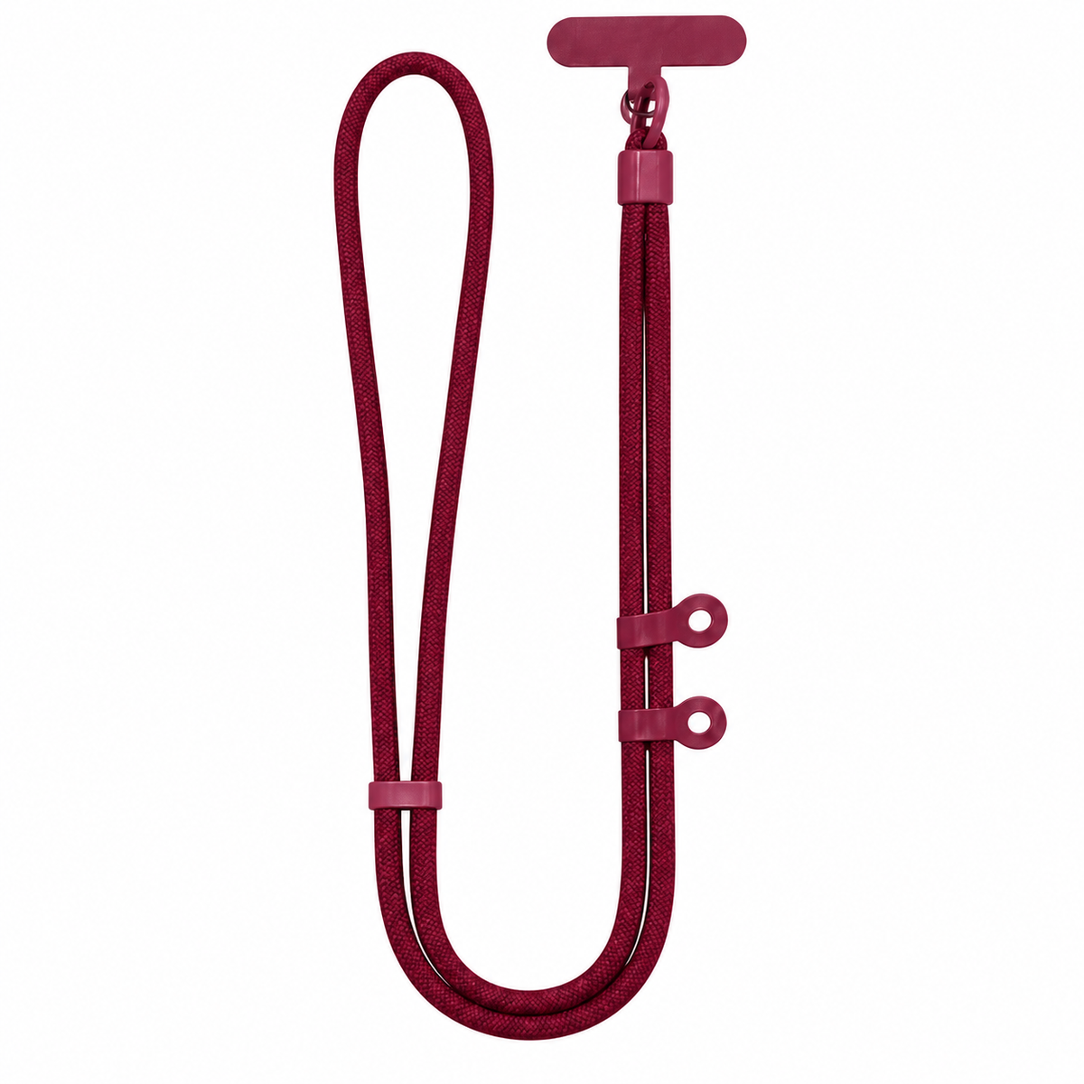 Correa Strap Celular Borgoña