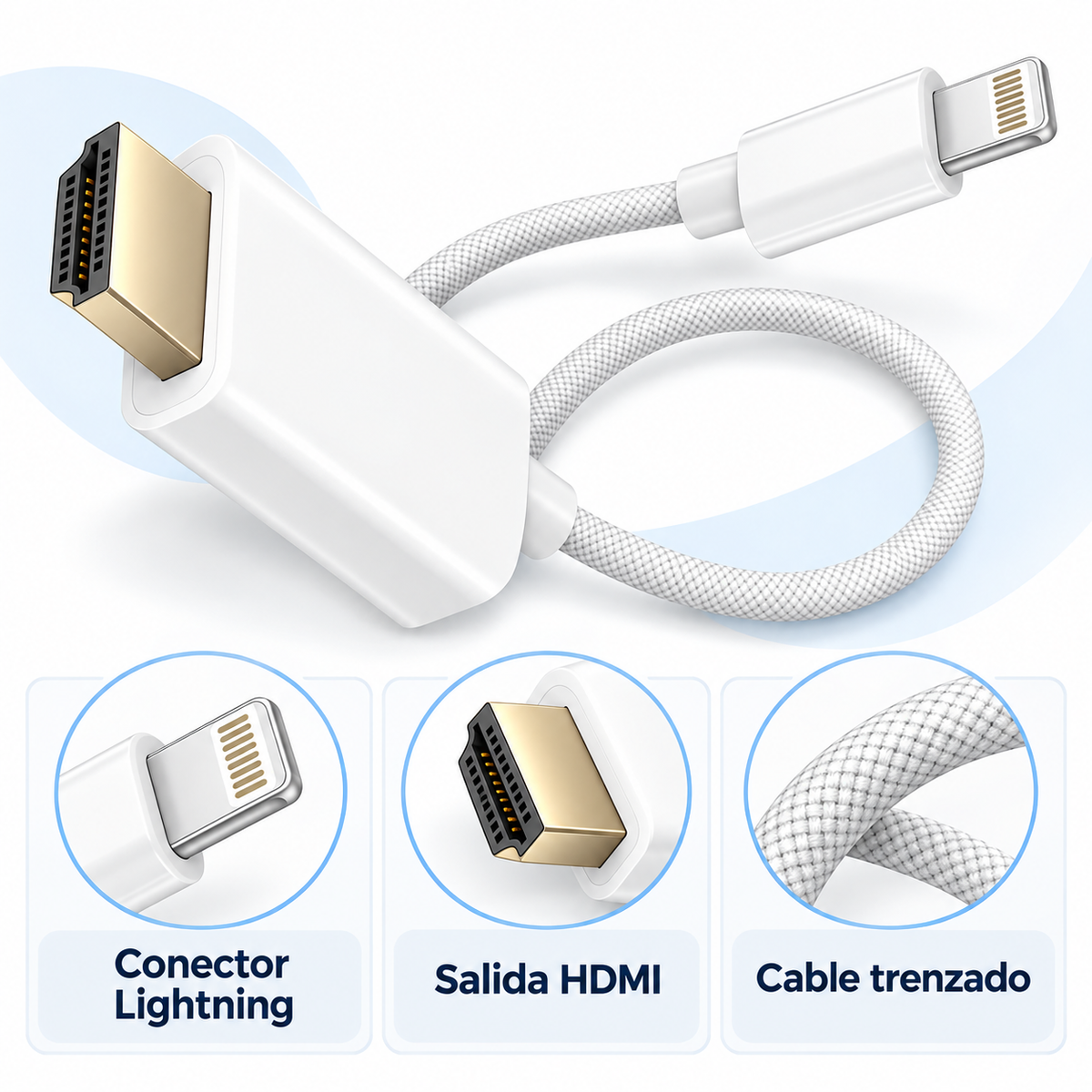 Cable Lightning a HDMI