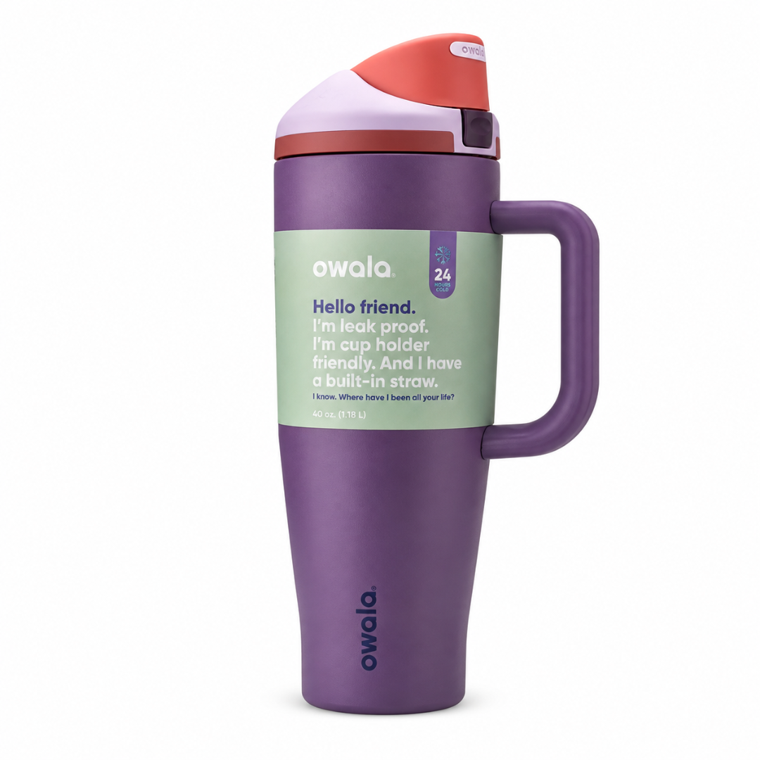 Termo Owala Freesip 40 onzas Morado Generico