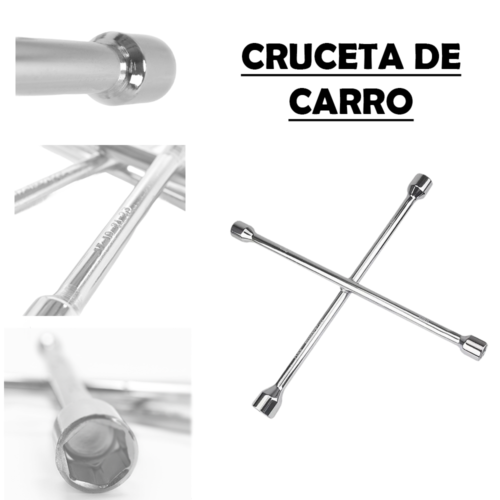 Cruceta cromada