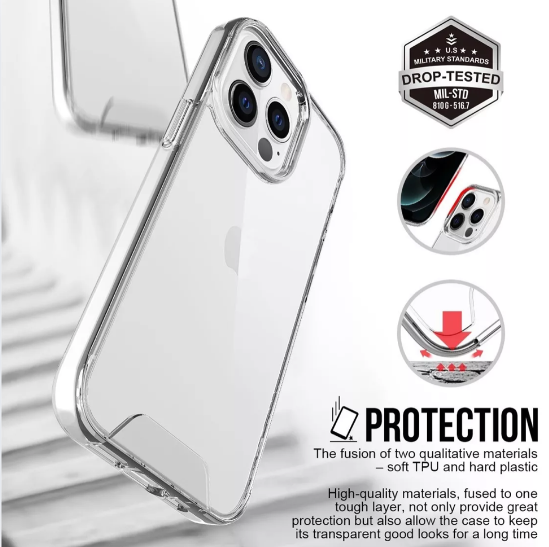 Estuche Transparente Iphone 16e