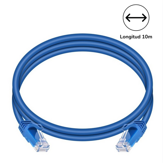 Cable Red Ethernet Rj45 10m