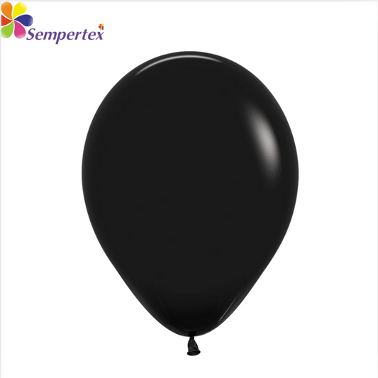 Globos Sempertex Bombas 50 Unidades Fashion Negro