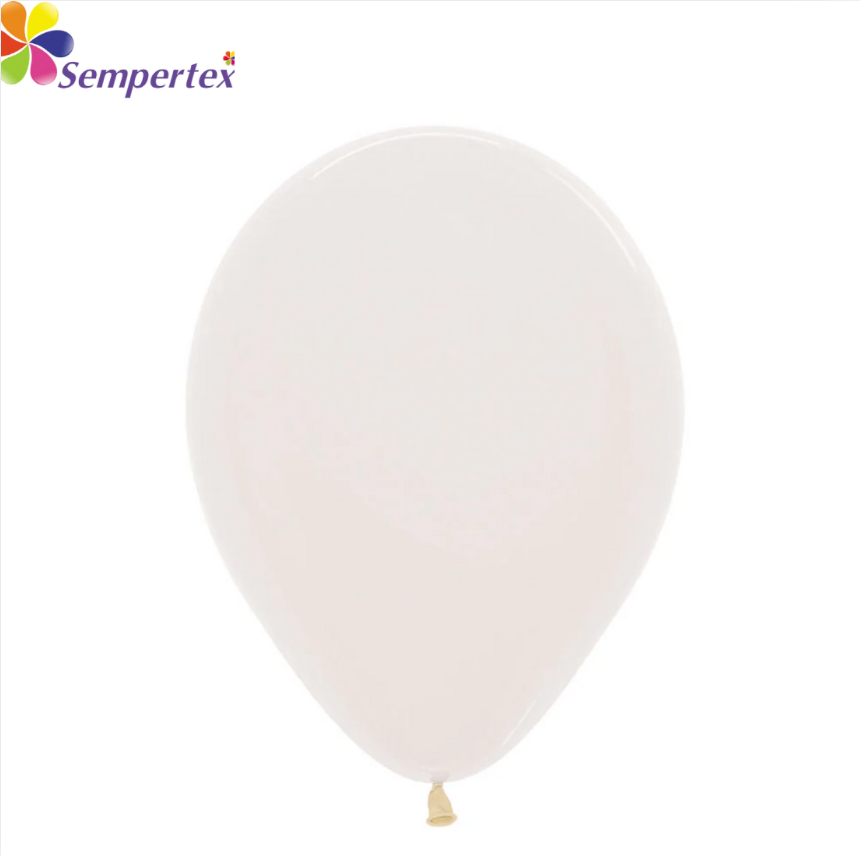 Globos Sempertex Bombas 50 Unidades Fashion Blanco