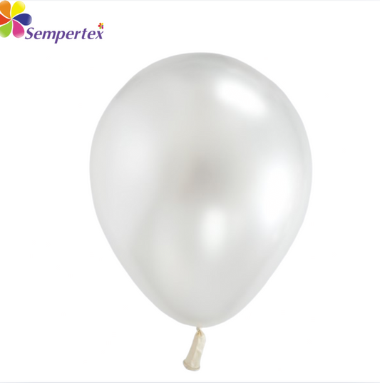 Globos Sempertex Bombas 50 Unidades Satin Blanco