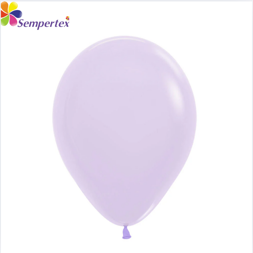 Globos Sempertex Bombas 50 Unidades Pastel Mate Lila