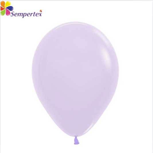 Globos Sempertex Bombas 50 Unidades Pastel Mate Lila