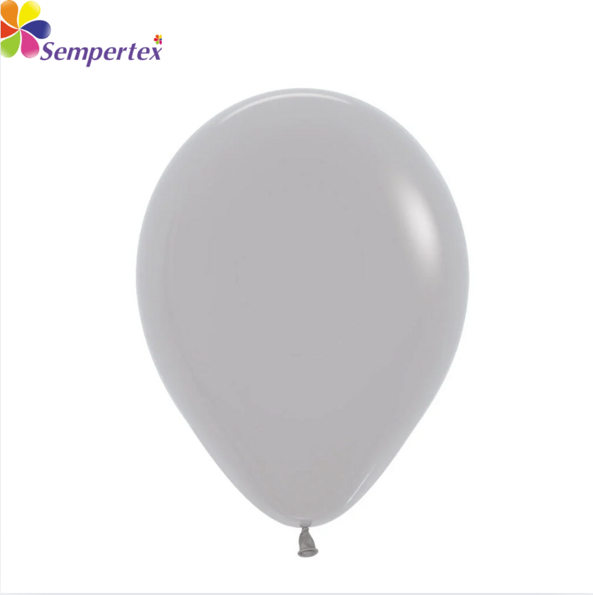 Globos Sempertex Bombas 50 Unidades Fashion Gris