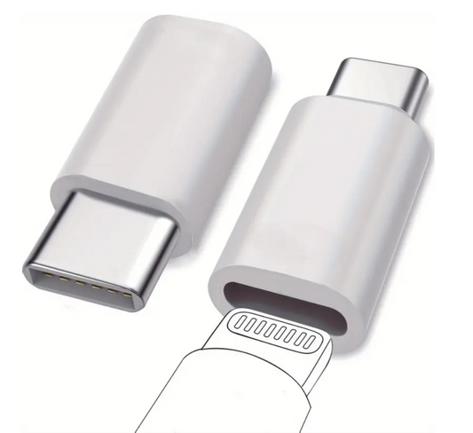 Adaptador Convertidor Lightning A Tipo C