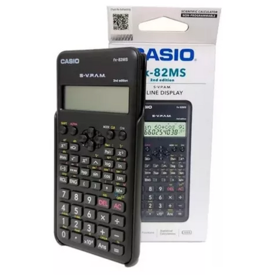 Calculadora Casio Fx-82 Ms Cientifica 240 Funciones Visor 2l