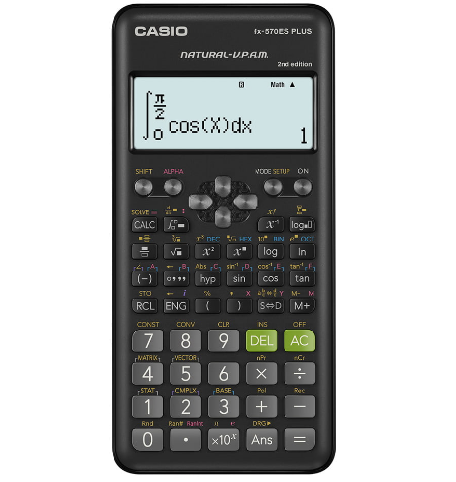 Calculadora Científica Casio 570es Plus - 417 Funciones