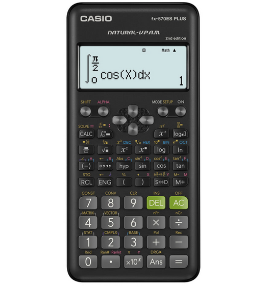 Calculadora Científica Casio 570es Plus - 417 Funciones