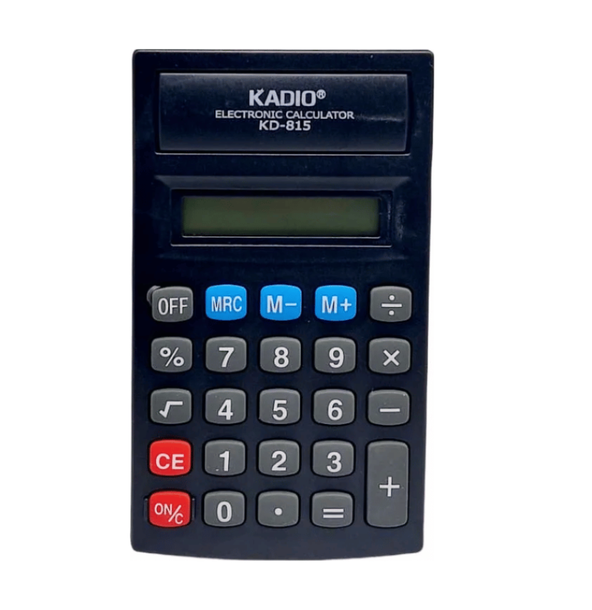 Calculadora Kadio Kd-815 8 Dígitos Portable Bolsillo