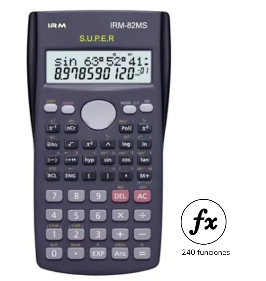 Calculadora Científica Kadio Kd-82ms