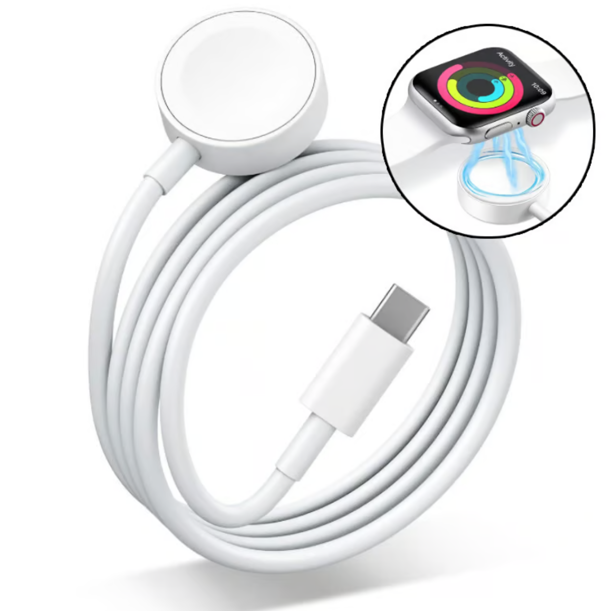 Cargador Apple Watch Tipo C 1m Genérico