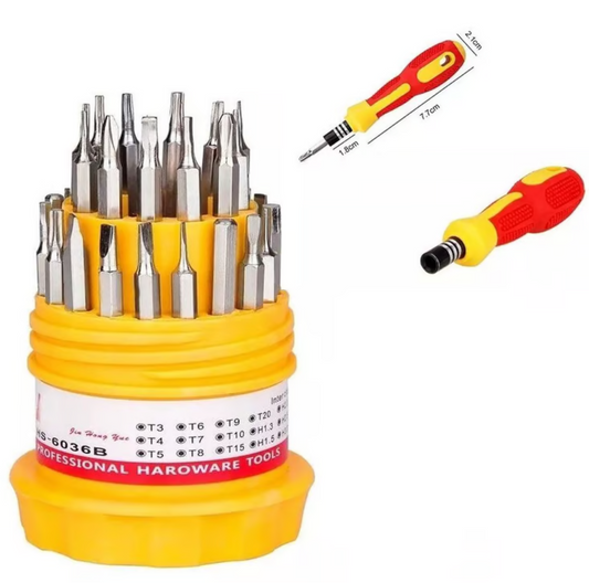 Juego Kit Destornilladores De Precision 31 Pcs