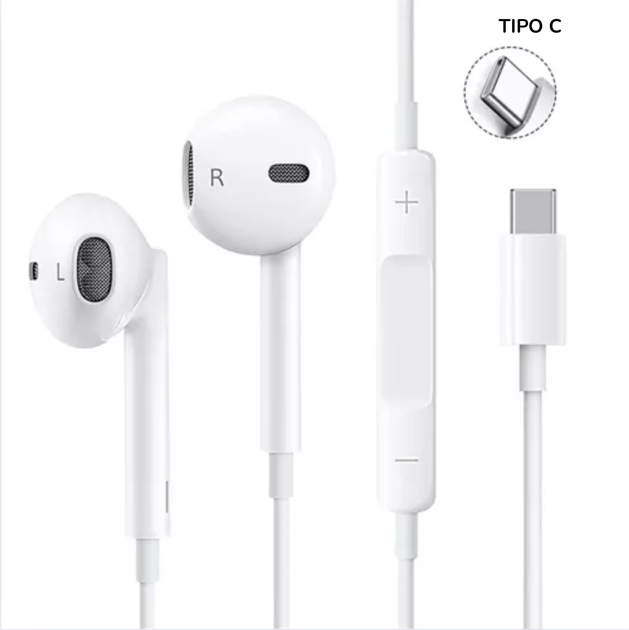 Audifonos Tipo C Generico para Iphone