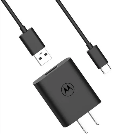 Cargador Completo Motorola Cable + Cubo 67w Turbo Power Genérico