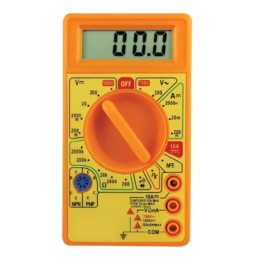 Multimetro Digital Con Sonido Osblack