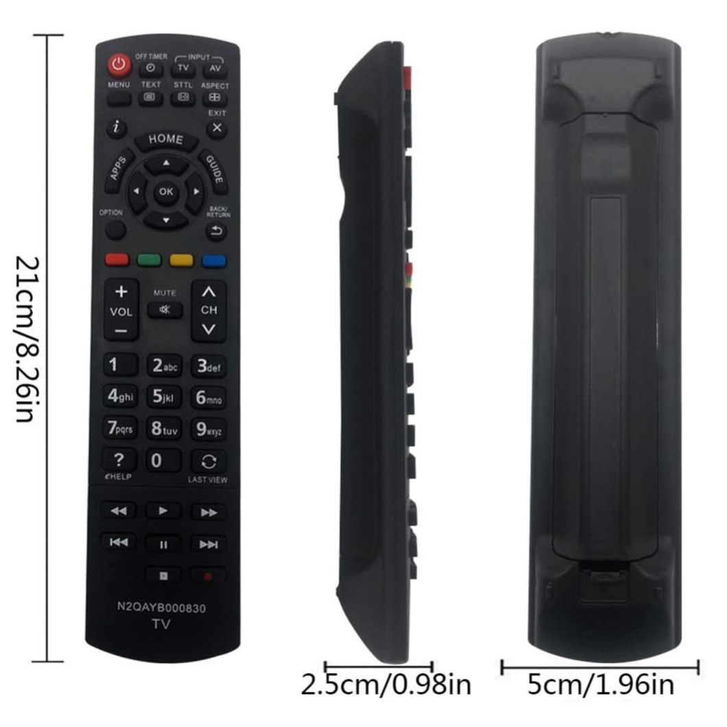 Control Remoto Tv Panasonic Universal Genérico