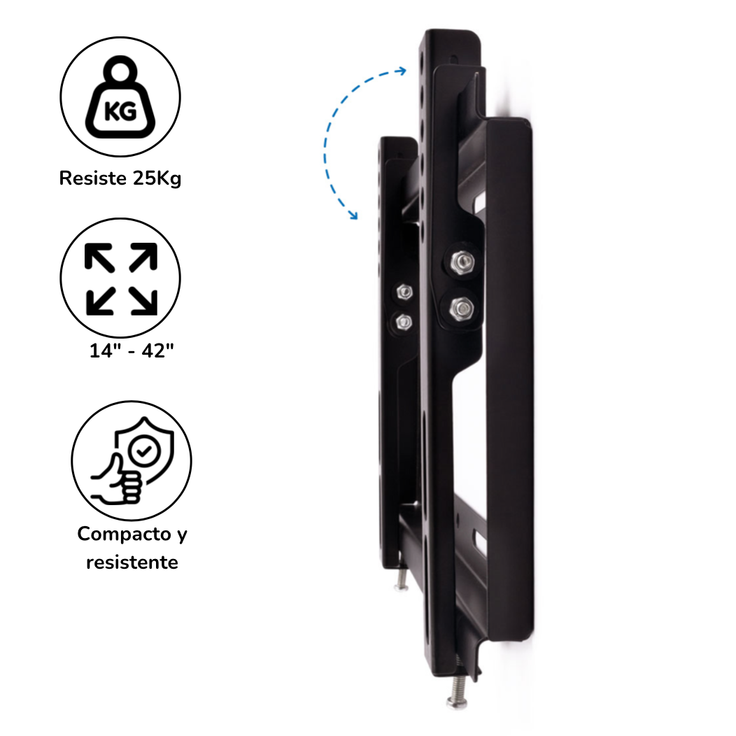 Soporte Para Tv 14"-42" Fijo