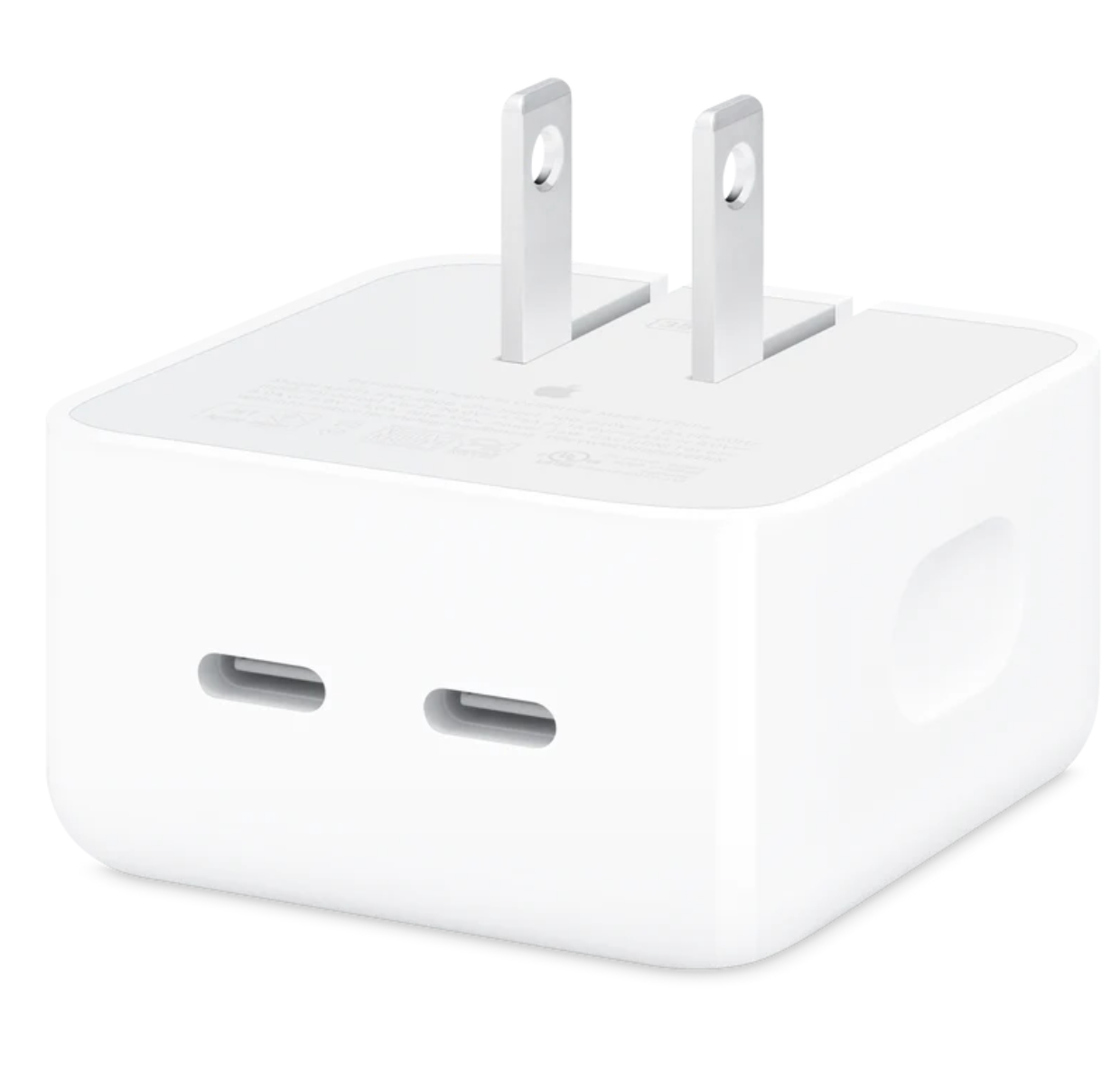 Cargador Adaptador Iphone Carga Rapida 60w Doble Puerto Usb-c (tipo C) Generico