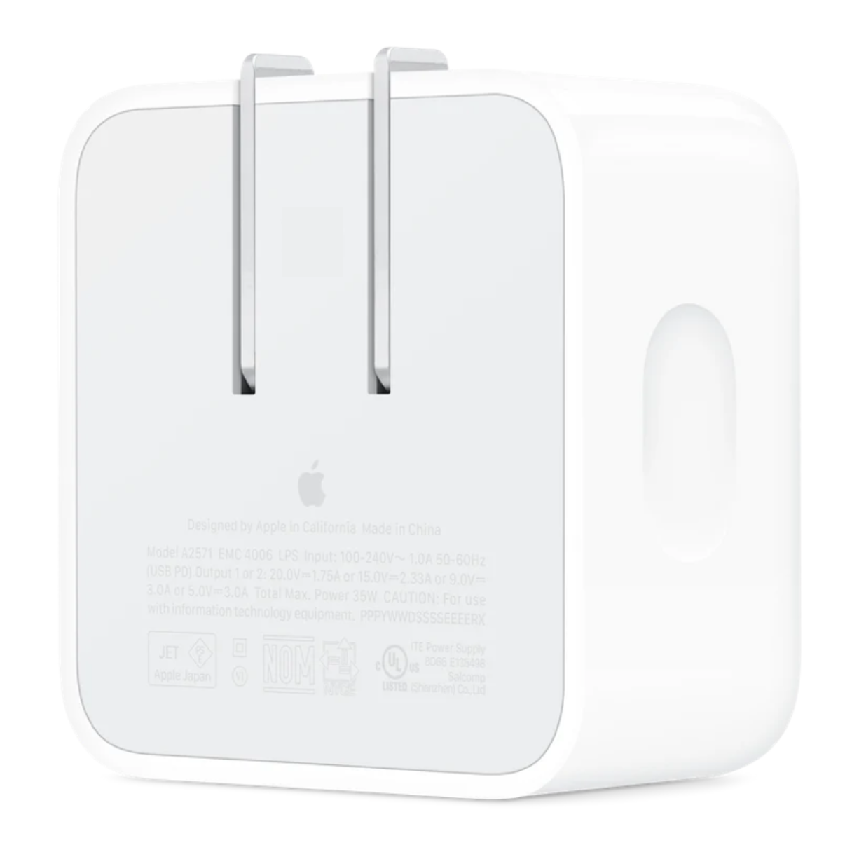 Cargador Adaptador Iphone Carga Rapida 60w Doble Puerto Usb-c (tipo C) Generico