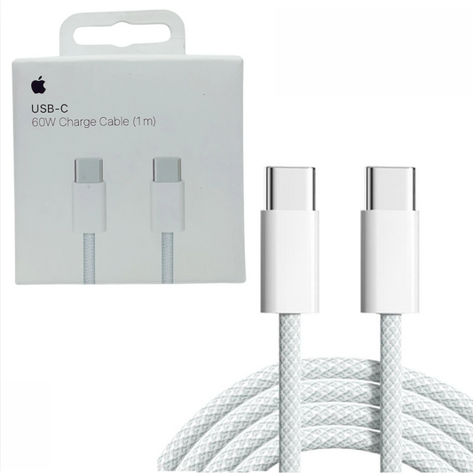 Cargador Iphone Tipo C Genérico Cable Iphone 1 Metro