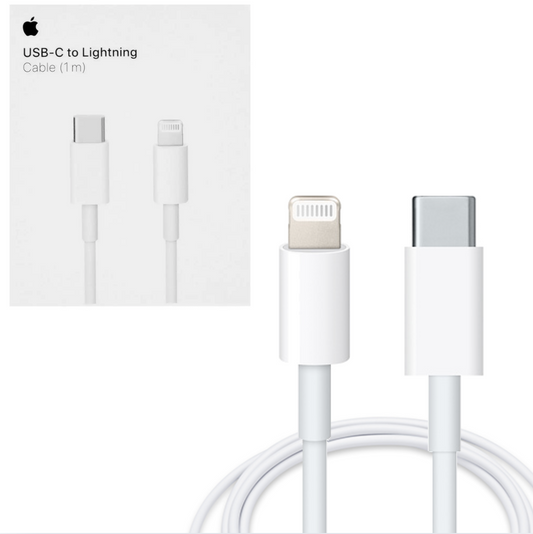 Cargador Iphone Usb-c To Lightning Generico Cable 1 Metro