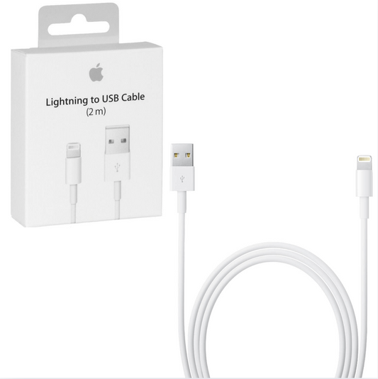 Cargador Iphone Lightning To Usb Generico Cable Iphone 2 Metros