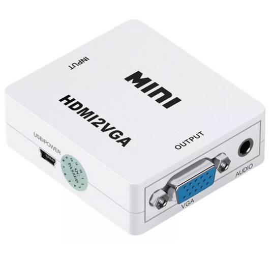 Caja Convertidor Hdmi A Vga