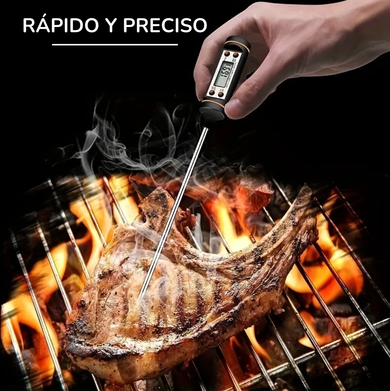 Termómetro digital para cocina