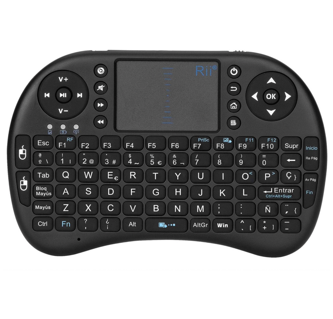 Mini Teclado Inalámbrico Para Tv/computador/android/consola