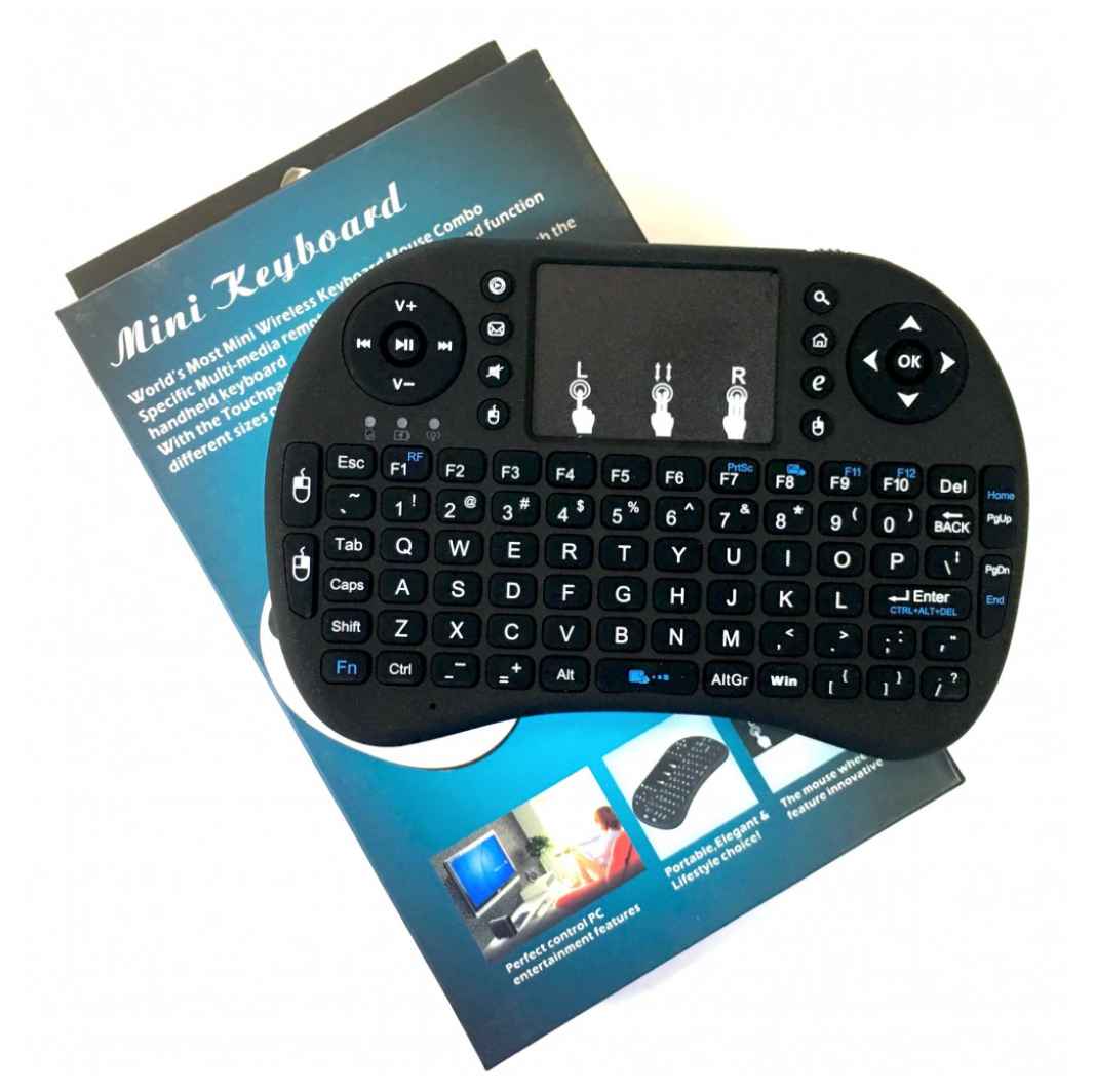 Mini Teclado Inalámbrico Para Tv/computador/android/consola