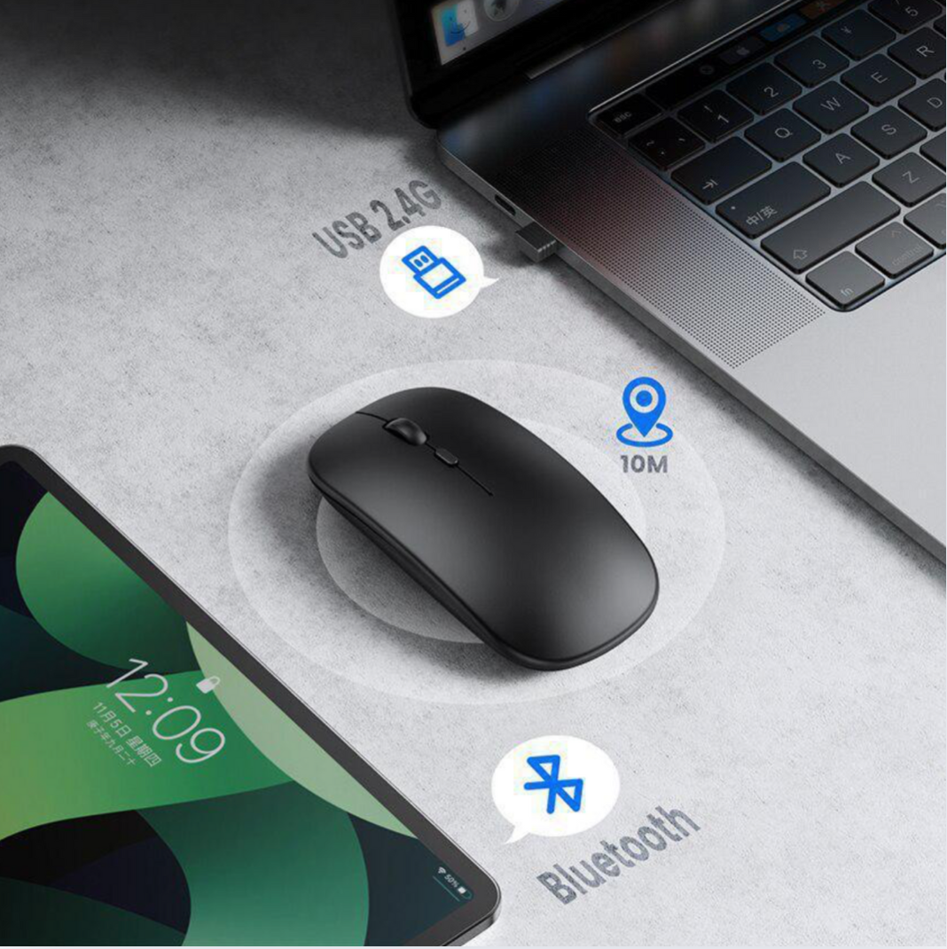 Mouse Inalambrico Recargable
