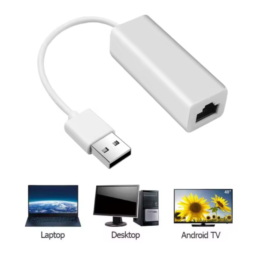 Adaptador Convertidor Usb A Ethernet 2.0 Gigabit Rj 45 Lan Cable De Red