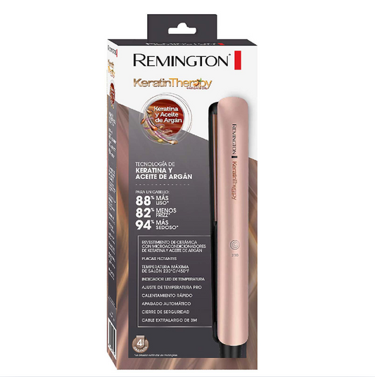 Plancha Remington Keratin Therapy Organ Oil genérica
