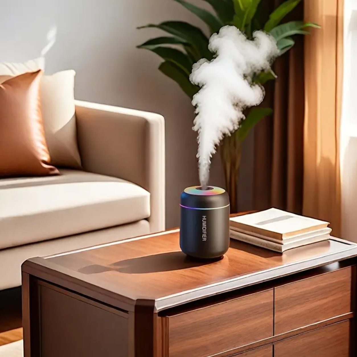 Humificador Difusor De Aromas Luz Led