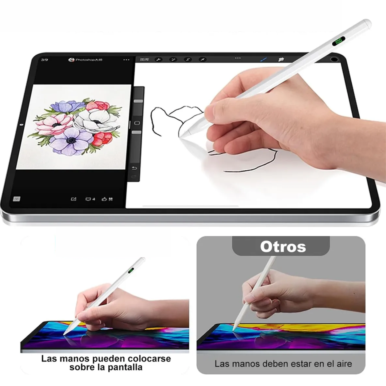 Lápiz Táctil Óptico Ipad