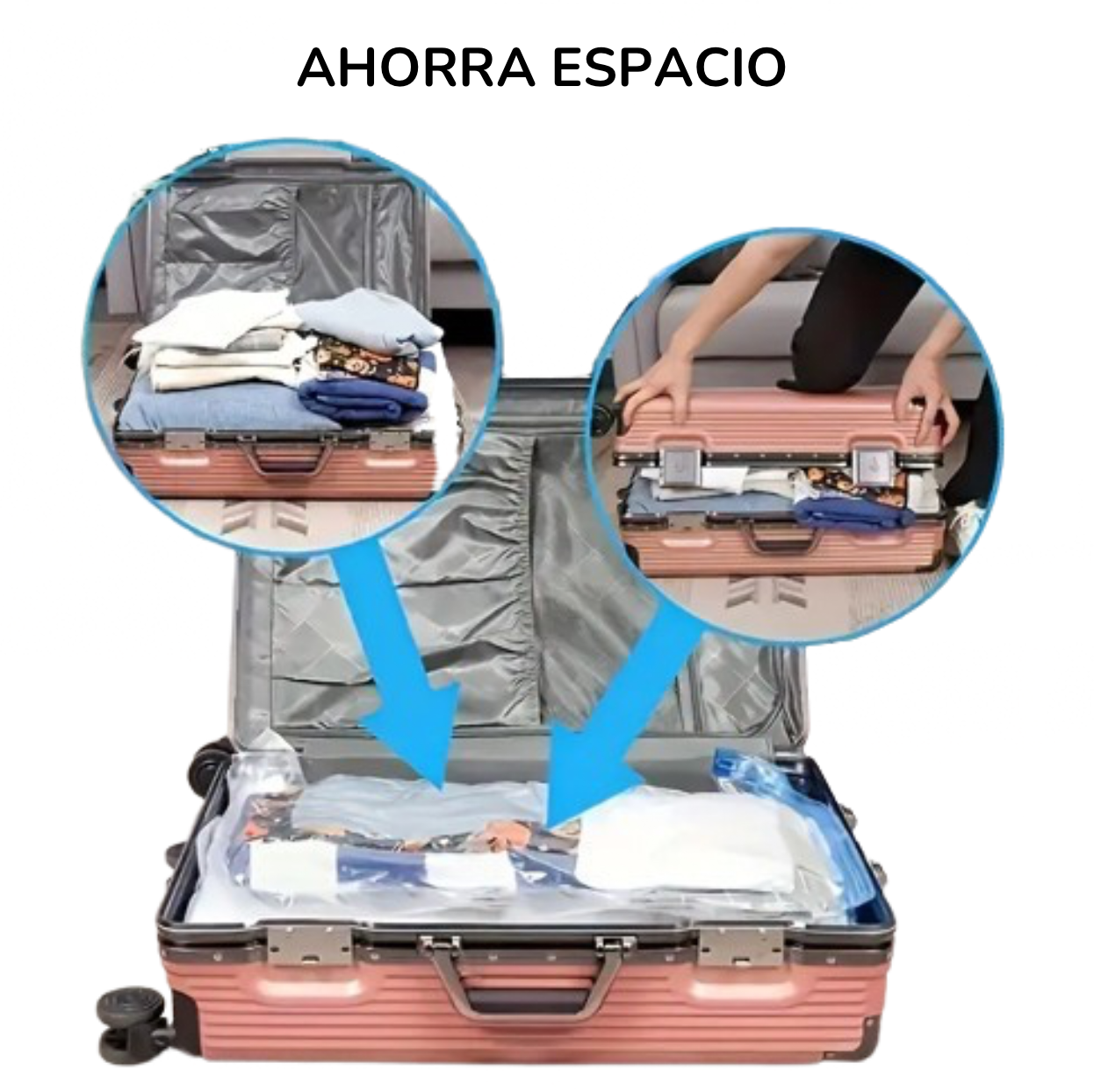 Bolsa De Empaque Al Vacío Bolsa De Compresión 35 X 50 Cm