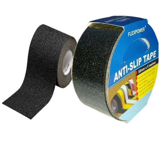 Cinta Antideslizante Negra 5m