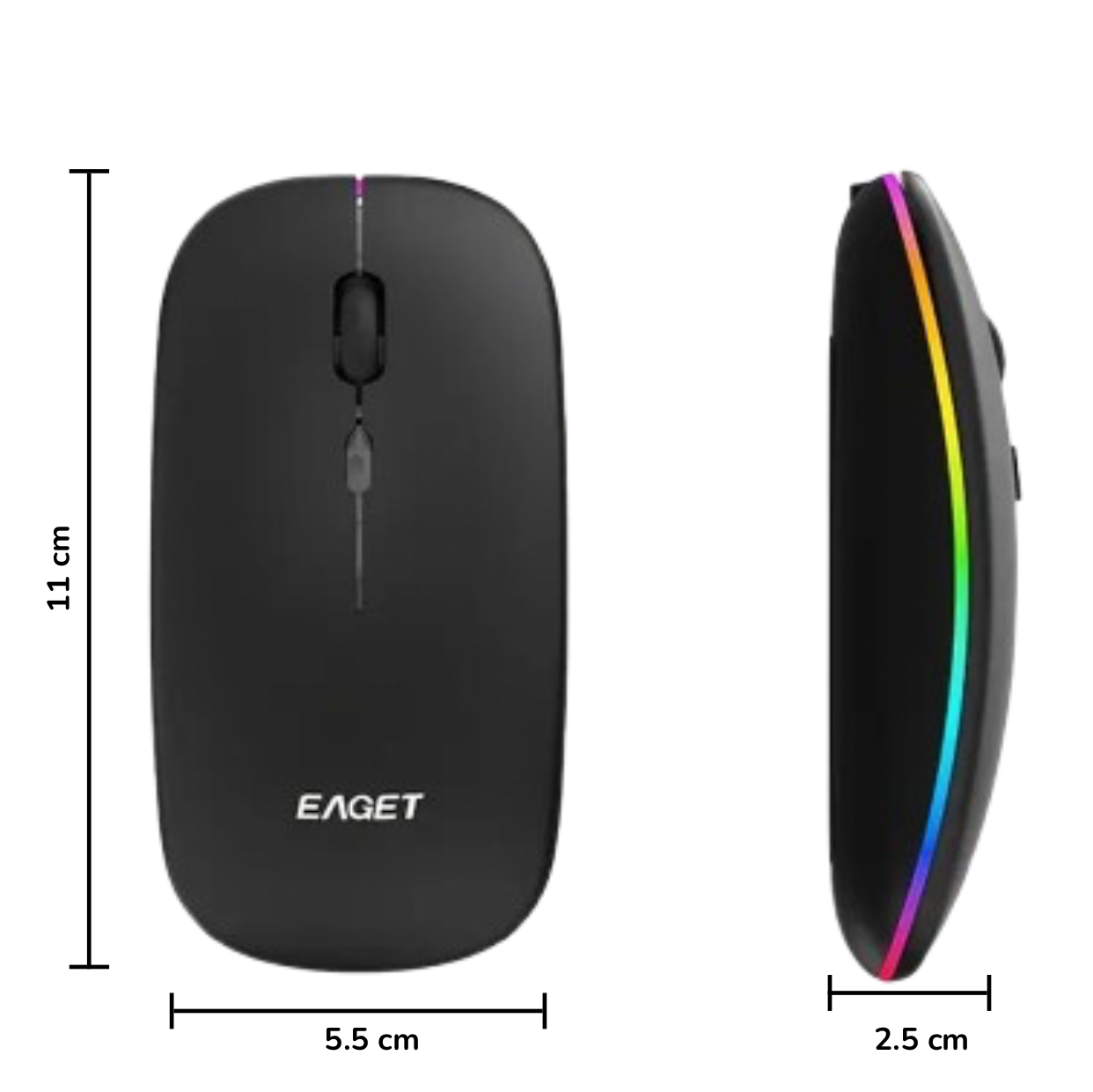 Mouse Inalámbrico Tipo C