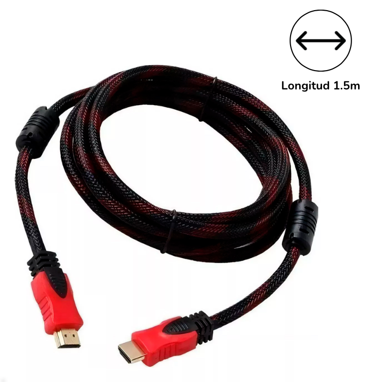 Cable Hdmi Mallado 1.5 Metros