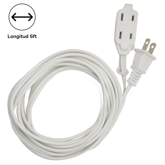 Extensión Eléctrica Titanium 1.8metros/6 Ft