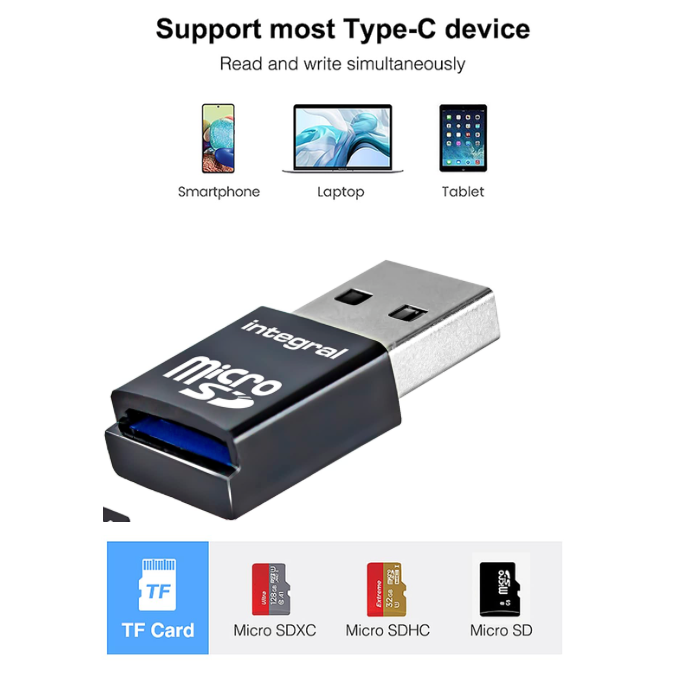 Adaptador Convertidor Micro Sd A Usb