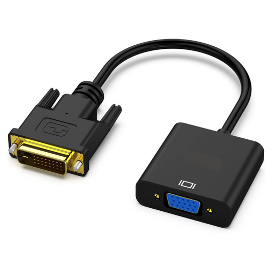Adaptador Convertidor DVI a VGA