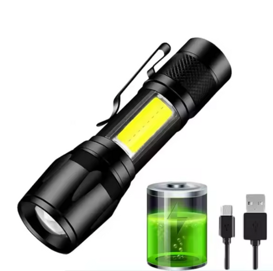 Linterna Led Táctica Recargable