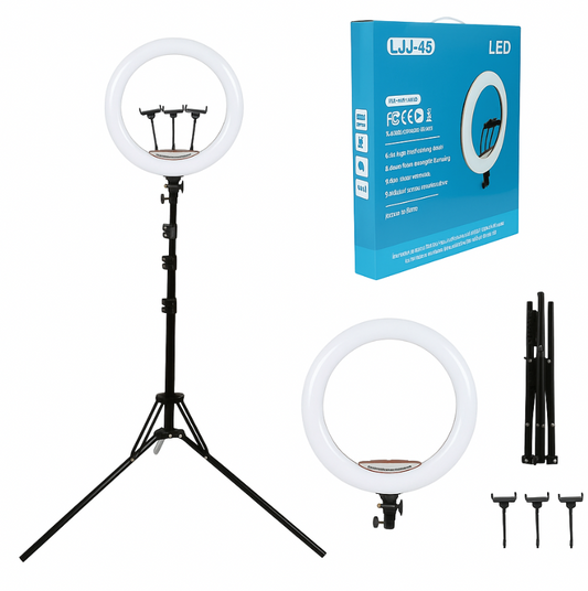 Aro Luz Led Fotografía 45 Cm De Diámetro Con Tripode